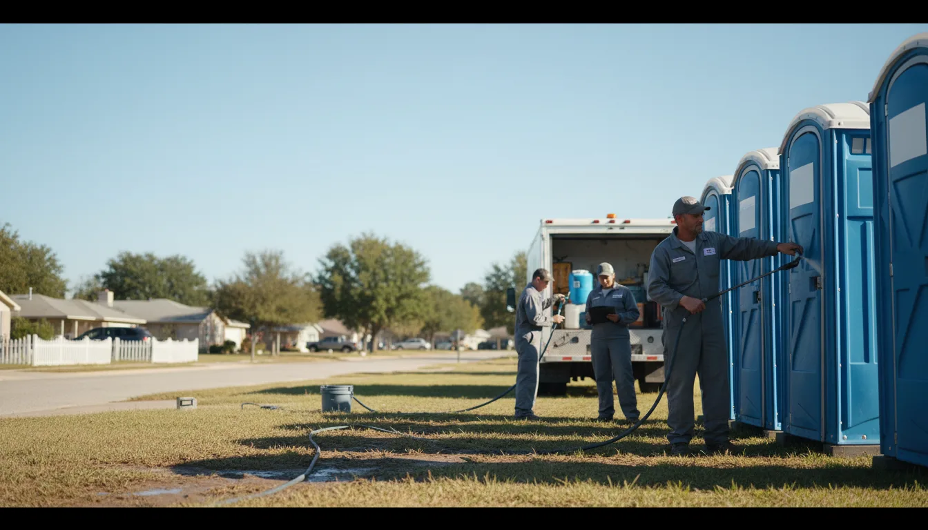Long-Term Portable Toilet Rental in Lena, IL near me